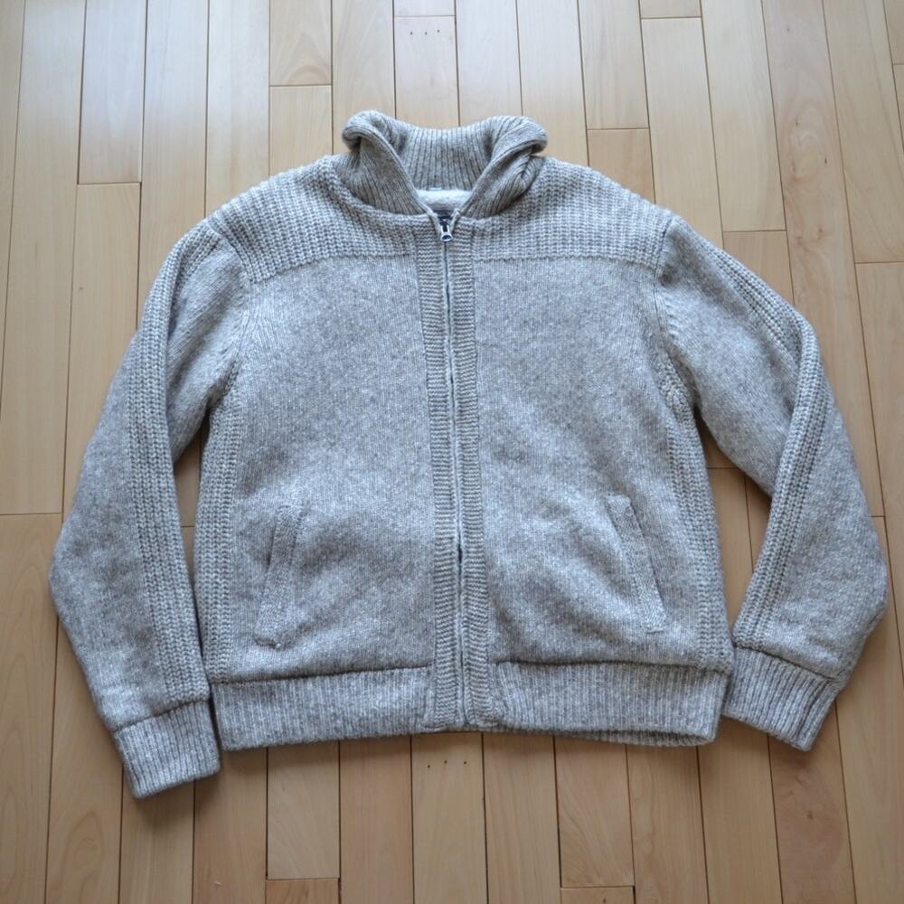 Schott Bros Heavyweight Wool Jacket Sherpa Interior Size 2XL
